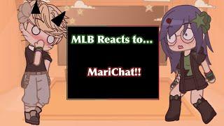 MLB Reacts to MariChat  ‍⬛  MLB  GCRV  FlowerButterfly 