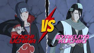 Naruto vs Bleach Itachi vs Byakuya Fan animation Fight Part 1