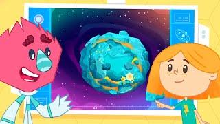 Домашняя планета ️ – Катя и Эф. Куда-угодно дверь — Серия 98 – Образовательный мультик для детей