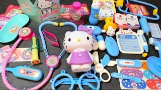 14 Minutes Satisfying with Unboxing Hello Kitty Doctor Play set Collection  ASMR Video