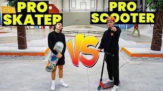 Pro Skater Vs Pro Scooter Fahrer