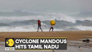 India Cyclone Mandous hits Tamil Nadu 4 killed  English News  WION