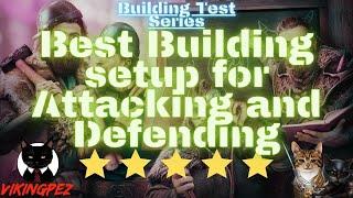 Best Building Setup for Attacking + Defending  Vikings War of Clans