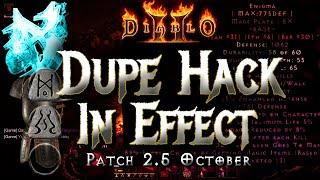 Dupe Exploit Revealed  Items Disappearing - Diablo 2 Resurrected