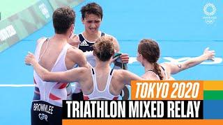 Triathlon MIXED relay   Tokyo Replays