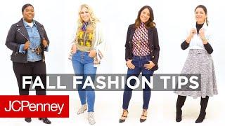 Womens Fall Fashion  How To Layer For Fall  JCPenney