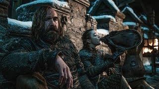 Arya and The Hound Talk  Game of thrones 8x02