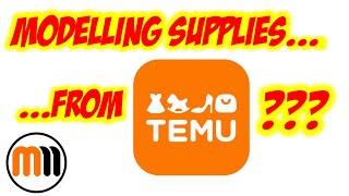 Modelling Supplies...from Temu?