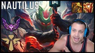  Tyler1 CARRY ME LL STYLISH  Nautilus Support Gameplay  Support Challenge  Season 12 ᴴᴰ