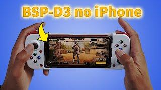 Teste Controle BSP D3 no iPhone