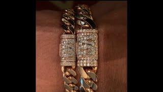 Daniel Jewelry Inc 8mm vs 10mm Miami Cuban Link VVS Diamond Sleek Lock 