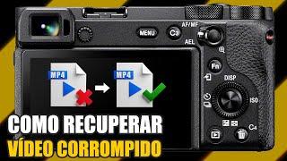 Como Recuperar Vídeo Corrompido LEIA A DESCRIÇÃO