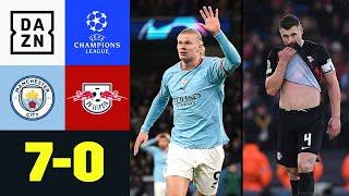 Manchester City - RB Leipzig 70  UEFA Champions League  DAZN Highlights