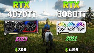 RTX 4070 Ti vs RTX 3080Ti  The Ultimate Performance Comparison  Test in 14 Games 