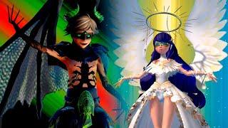 Miraculous ladybug Archangel & Demon transformations