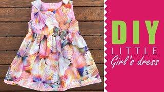 How to sew a basic girls dress  DRESSMAKING