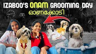 Izaboo’s Onam preparations at just dogs🪄 #vlog #onam #trending #viral @JUSTDOGSindia