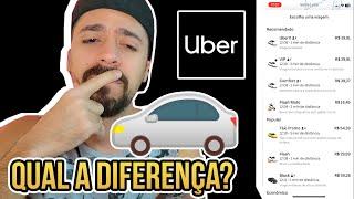  QUAL A DIFERENÇA DO UBER X VIP COMFORT MOTO FLASH TAXI