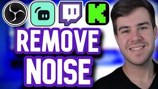 How To Remove Background Noise on Your Microphone OBS Studio