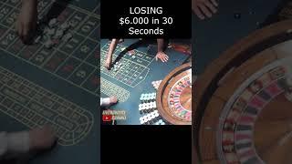  Watch Guy Losing 6.000 In 30 seconds #shorts