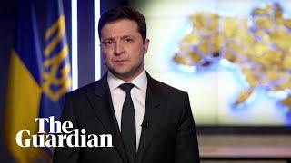 We will defend ourselves says Ukrainian president Volodymyr Zelenskiy