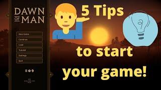 5 Beginner Tips for Dawn of Man