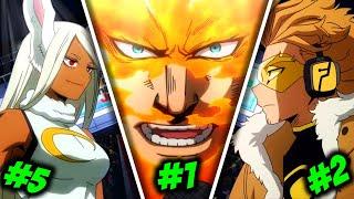 TOP 10 HEROES REVEALED New Hero Billboard Chart - My Hero Academia