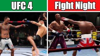Taunting UFC 4 and Fight Night Champion are OPPOSITES