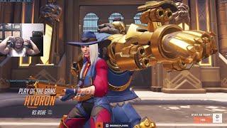 POTG HYDRON PRO ASHE TOP 500 GAMEPLAY ON MIDTOWN OVERWATCH 2 SEASON 11