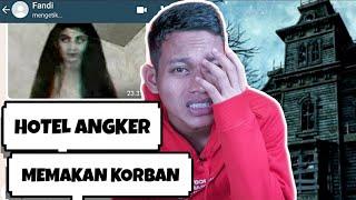 AKU TIDUR DI HOTEL ANGKER MUNCUL SOSOK WANITA MENANGIS  Chat Story Horror Indonesia #TERSERAM