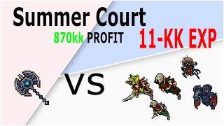 Tibia Hunt EK Fire Elves 11kk Exp Full Exp Summer Court