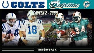 The Sheriff Takes on the Wildcat Colts vs. Dolphins 2009 Week 2