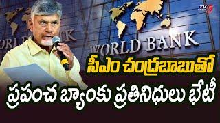 World Bank representatives Met CM Chandrababu  Secratariat  AP News  TV5 News