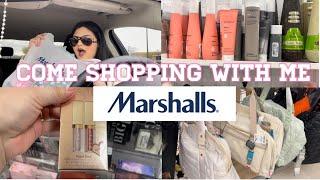 COME SHOPPING WITH ME AT MARSHALLS + HAUL  makeup haircare & bags 