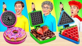 Me vs Grandma Cooking Challenge  Fantastic Food Hacks by Multi DO Joy