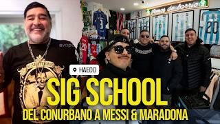 De Vender REMERAS en BICICLETA a llegar a MESSI & MARADONA  Sig School Del Conurbano al Mundo