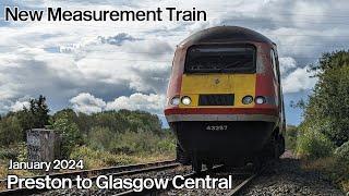 New Measurement Train Drivers Eye View Preston to Glasgow Central