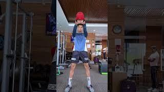 Aarya Desais GYM workout is something to look out for  KKR  TATA IPL 2023