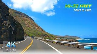 Oahu East Shore Hwy  Beginning to End  Honolulu Oahu Hawaii USA  Hawaii 4K Driving