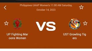 UP Fighting Maroons W vs UST Growling Tigers W  UAAP Season 86 Womens Basketball Livescore