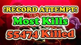 55474 Enemy Kills Record Attempt • Vampire Survivors • 30Jan2022