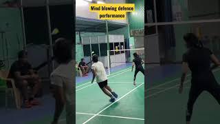 why opponent clapping  ?#subscribe #badminton #badmintontraining #trendingshorts #shorts #deception