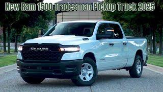 305 Hp  3.6-liter Pentastar V6  New Ram 1500 Tradesman Pickup Truck 2025