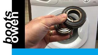 Hotpoint  washing machine bearings replacement full process and test.