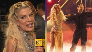 Tori Spelling REACTS to DWTS Elimination After Turning It Down Over 30 Times Exclusive