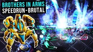 StarCraft 2 LotV Speedrun - Mission 7 Brothers in Arms Brutal
