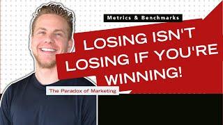 Benchmarks To Live By Losing Isnt Losing If Youre Winning