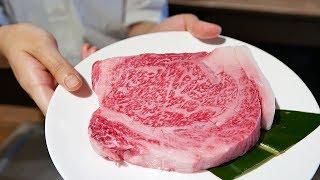 $200 PRIME KOBE BEEF JAPANESE TEPPANYAKI Sirloin Steak Japan