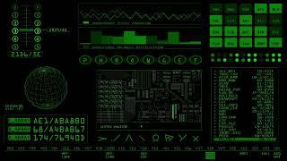 4K Green Hacker Screen 2  Matrix-Inspired Cyber Ambienc  Emerald Cipher  A Cyber Odyssey