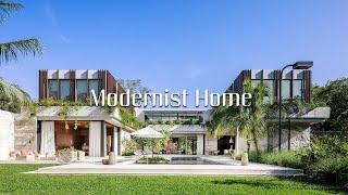 Welcome to Modernist House a lush family home in Miami with a Brazilian twist